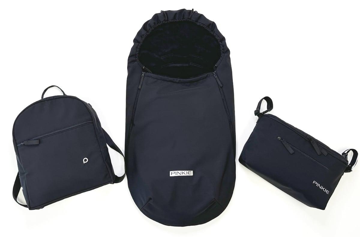 PINKIE Organizer  Softshell Black Closed