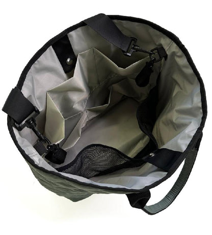 PINKIE Shopper Tasche Double Wave Green
