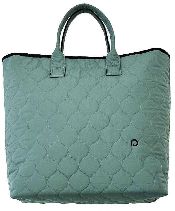 PINKIE Shopper Tasche Double Wave Green