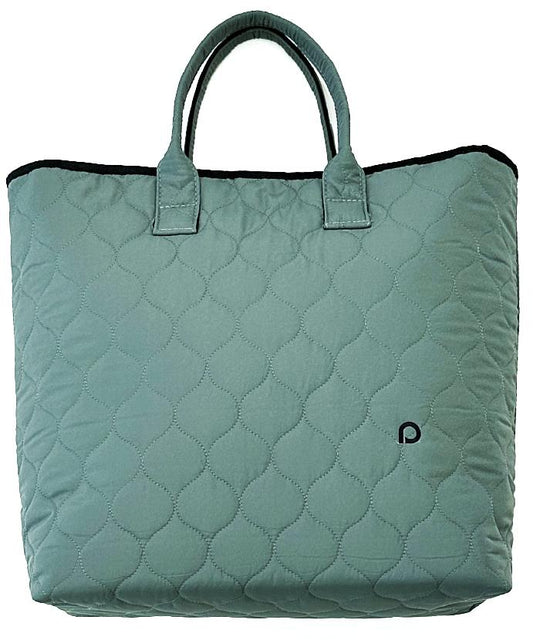 PINKIE Shopper Tasche Double Wave Green