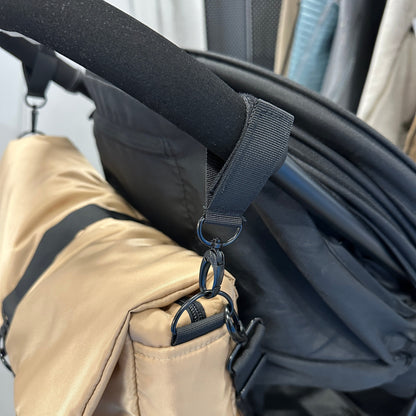 PINKIE Befestigungshaken für Kinderwagen und Buggy Black