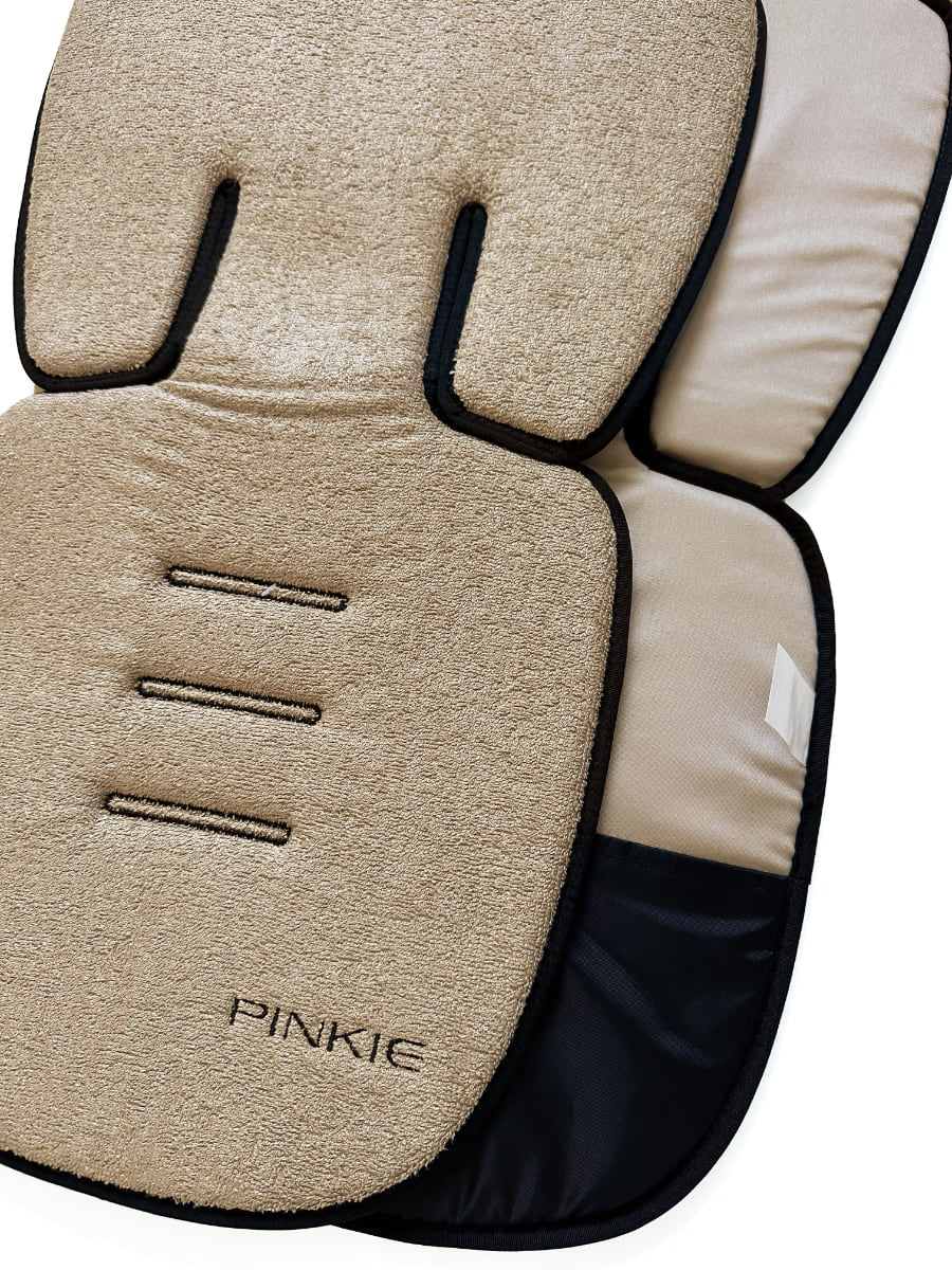 PINKIE Verlängerte Sitzeinlage für den Sommer Bamboo Taupe