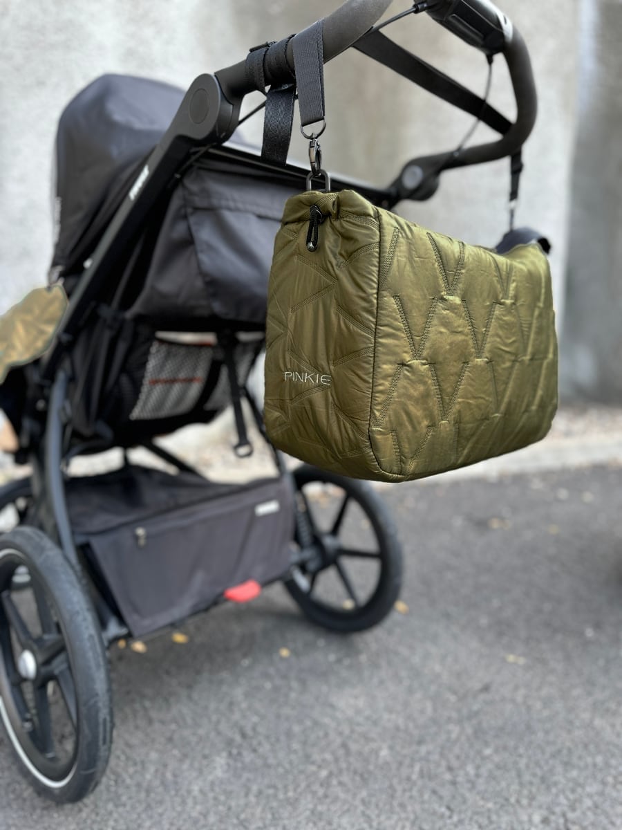 PINKIE Handtasche/Wickeltasche  Vee Olive M
