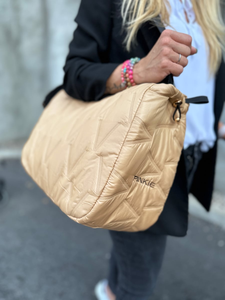 PINKIE Handtasche/Wickeltasche  Vee Sand M