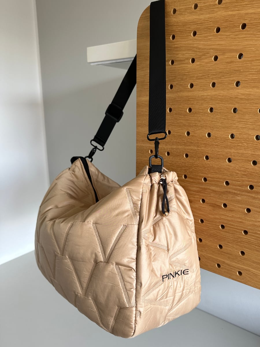 PINKIE Handtasche/Wickeltasche  Vee Sand M