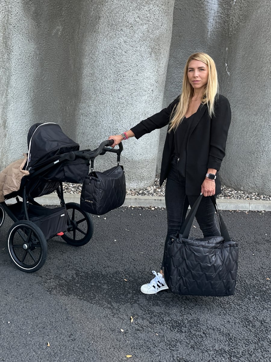 PINKIE Universelle Handtasche Vee Black