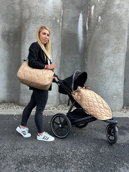 Mitwachsende Beindecke Pinkie Vee Sand