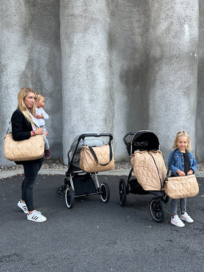 Mitwachsende Beindecke Pinkie Vee Sand