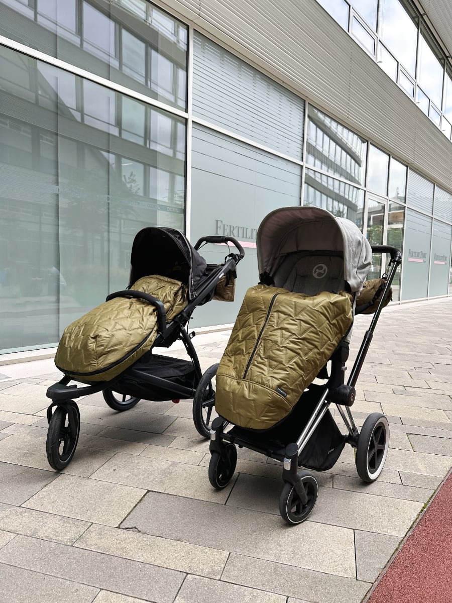 Mitwachsende Beindecke  Pinkie Vee Olive