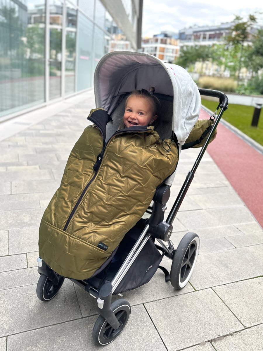 Mitwachsende Beindecke  Pinkie Vee Olive
