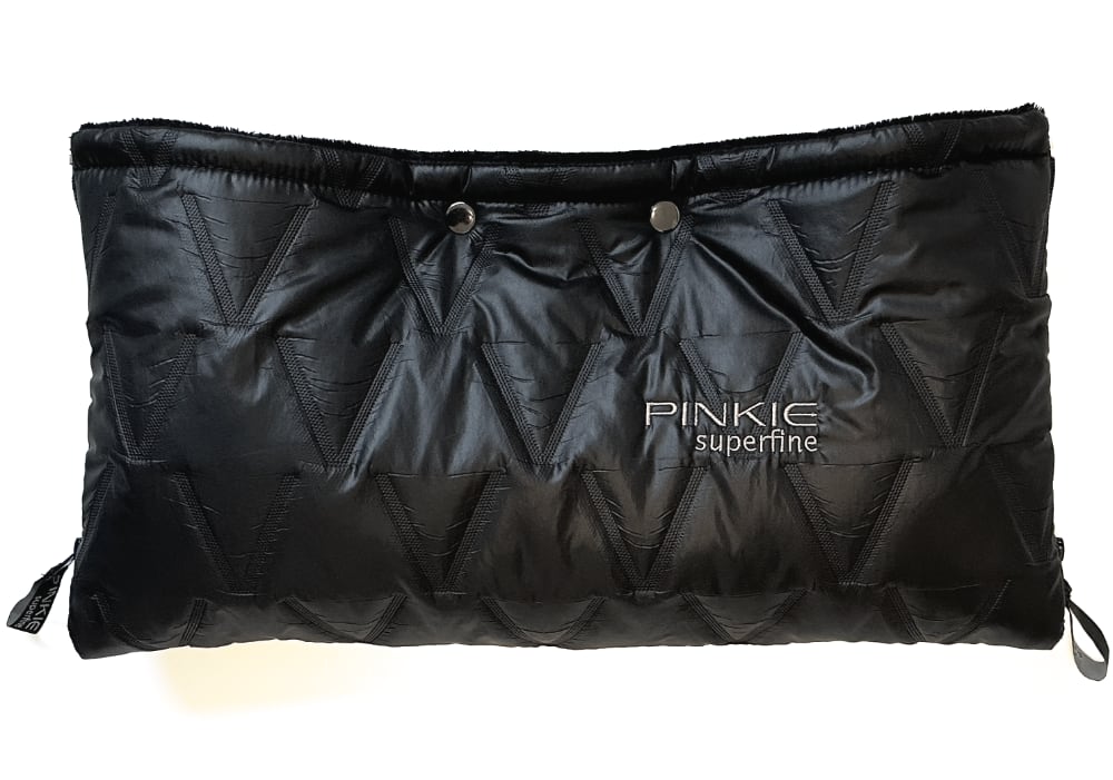 PINKIE Daunen Handwärmer Superfine Vee Black