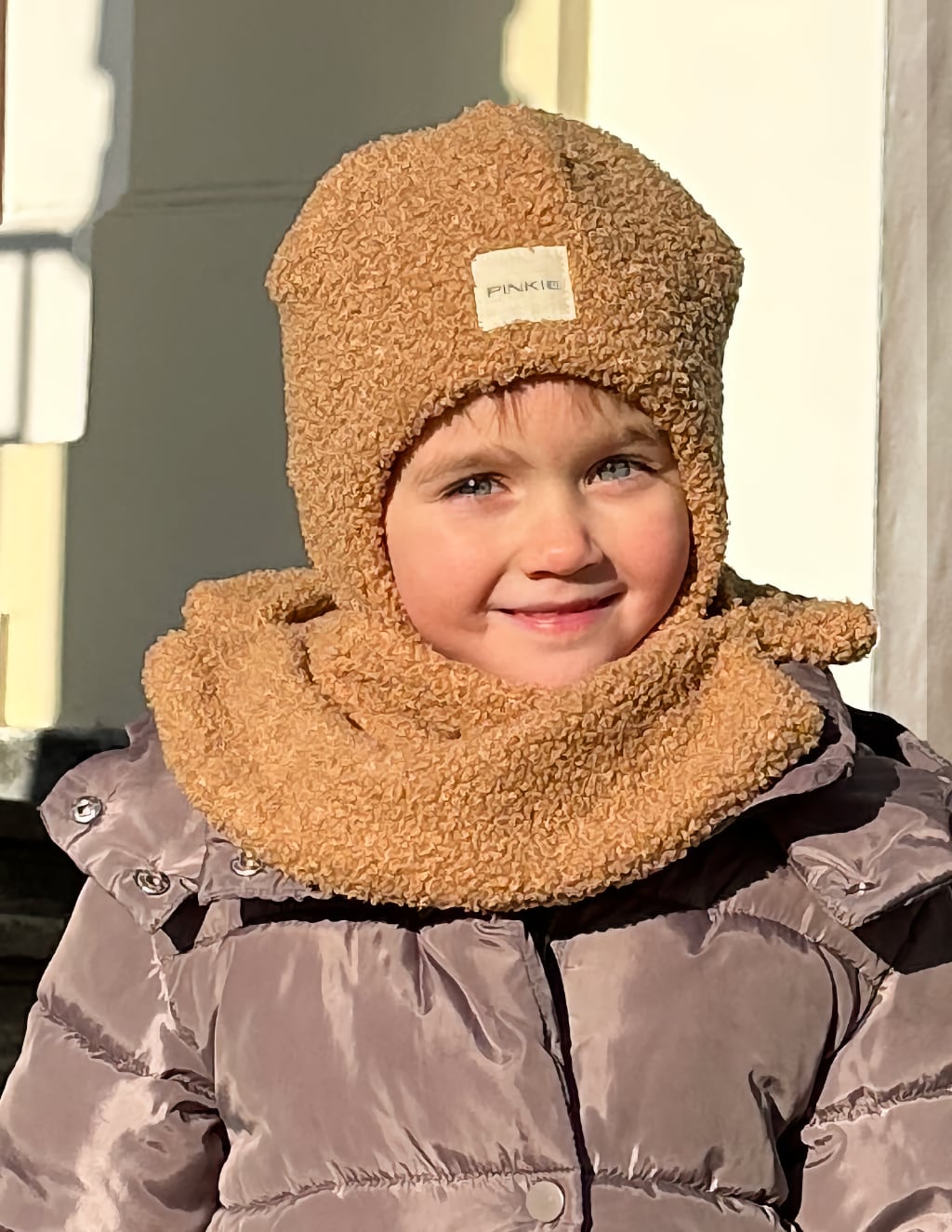 PINKIE Halstuch Teddy Brown
