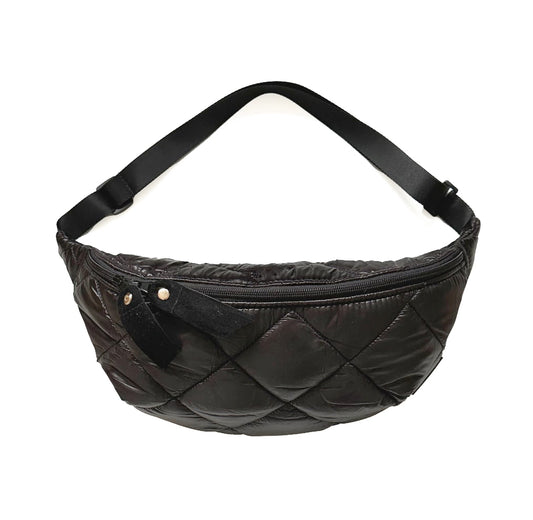 Kleine Bauchtasche  Pinkie Black Square