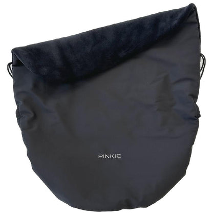 Warme zubindbare Decke Pinkie Softshell Black