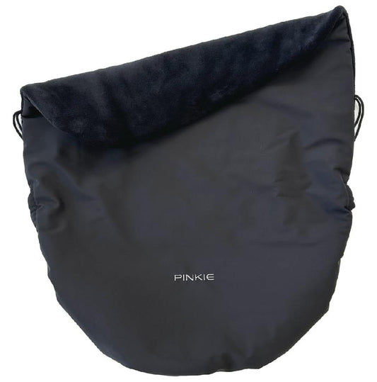 Warme zubindbare Decke Pinkie Softshell Black