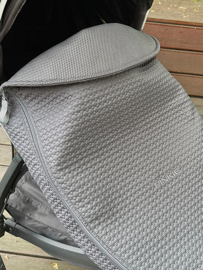 PINKIE Beindecke Small Grey Comb mit Funktionsschicht
