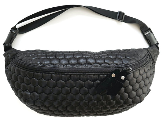 PINKIE Bauchtasche Big Comb Black
