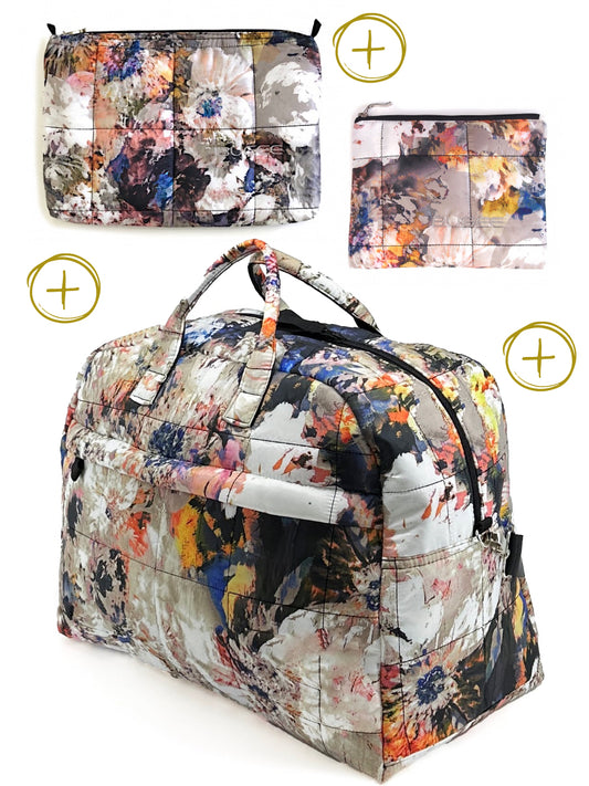 PINKIE Set Reisetaschen Bugee Flower