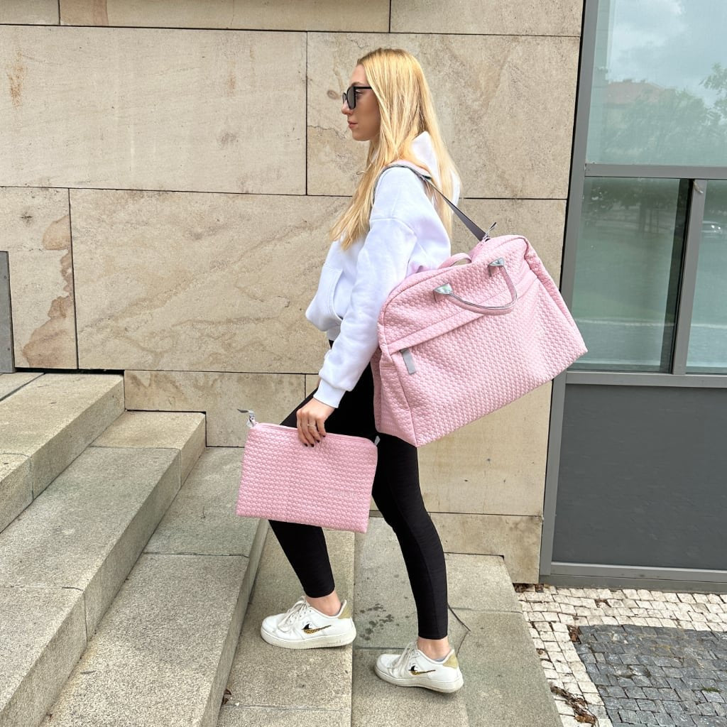 PINKIE Set Reisetaschen Small Pink Comb
