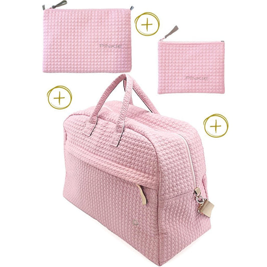 PINKIE Set Reisetaschen Small Pink Comb