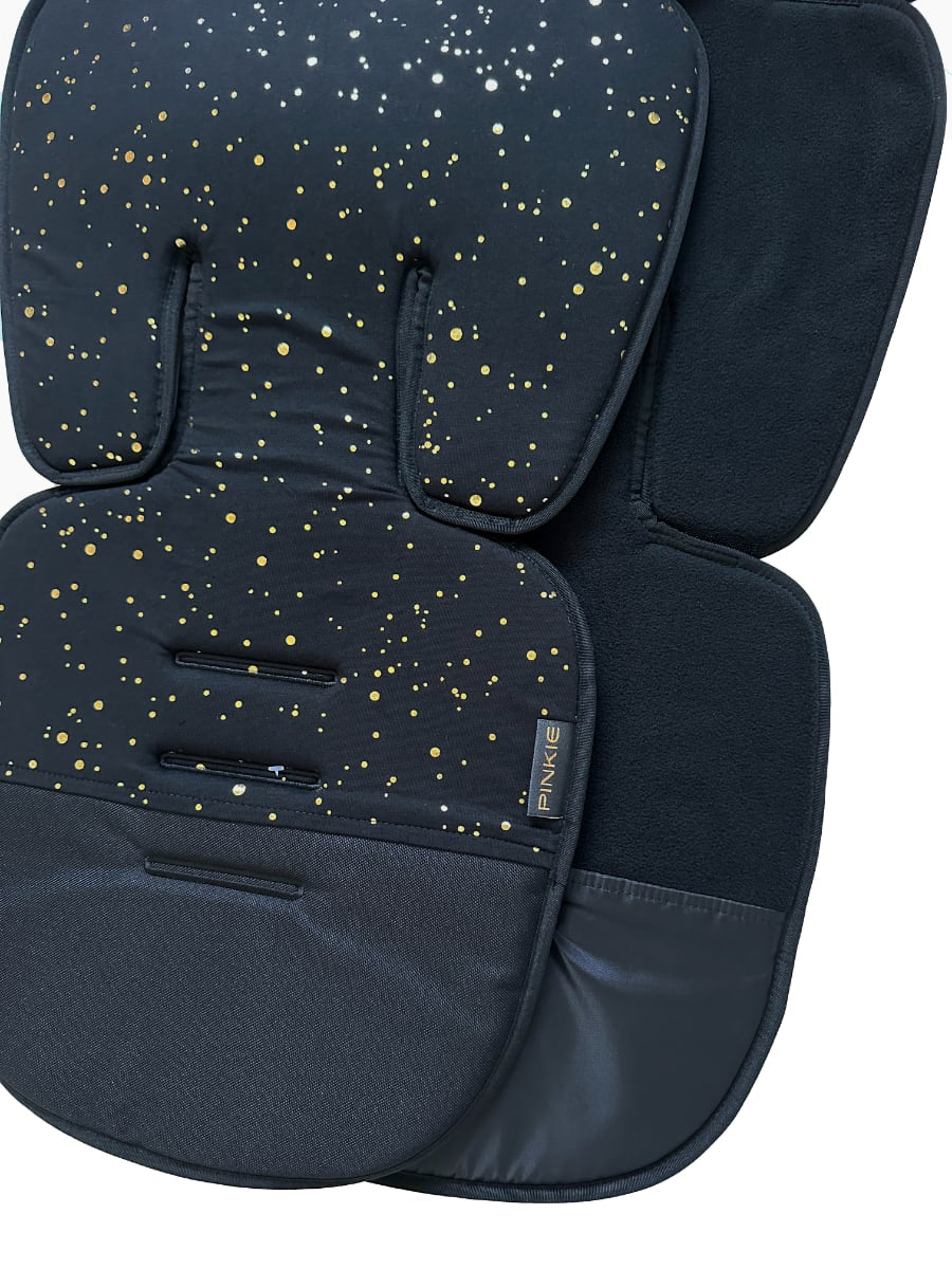 PINKIE Verlängerte Sitzeinlage Shine Gold Black