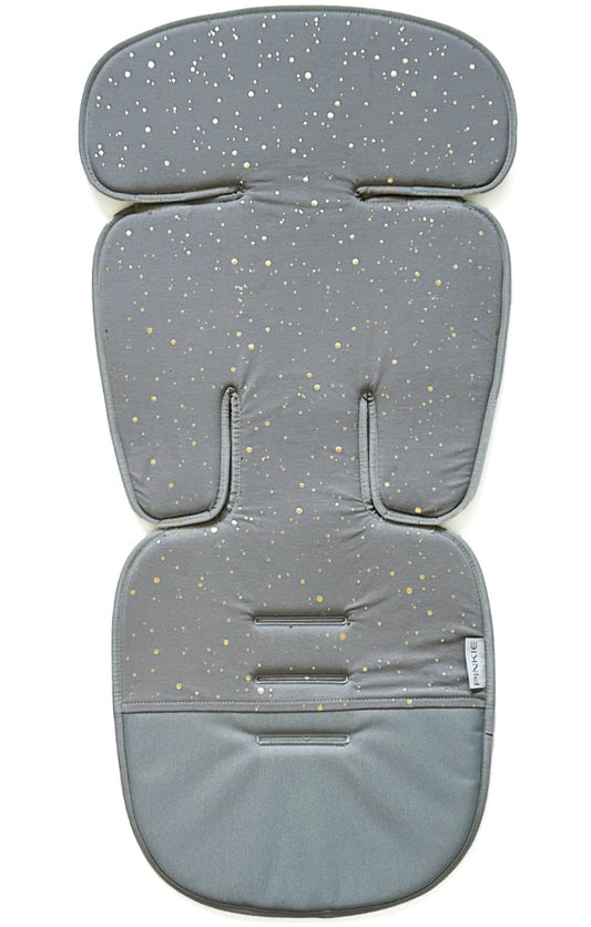 PINKIE Verlängerte Sitzeinlage Shine Gold Grey