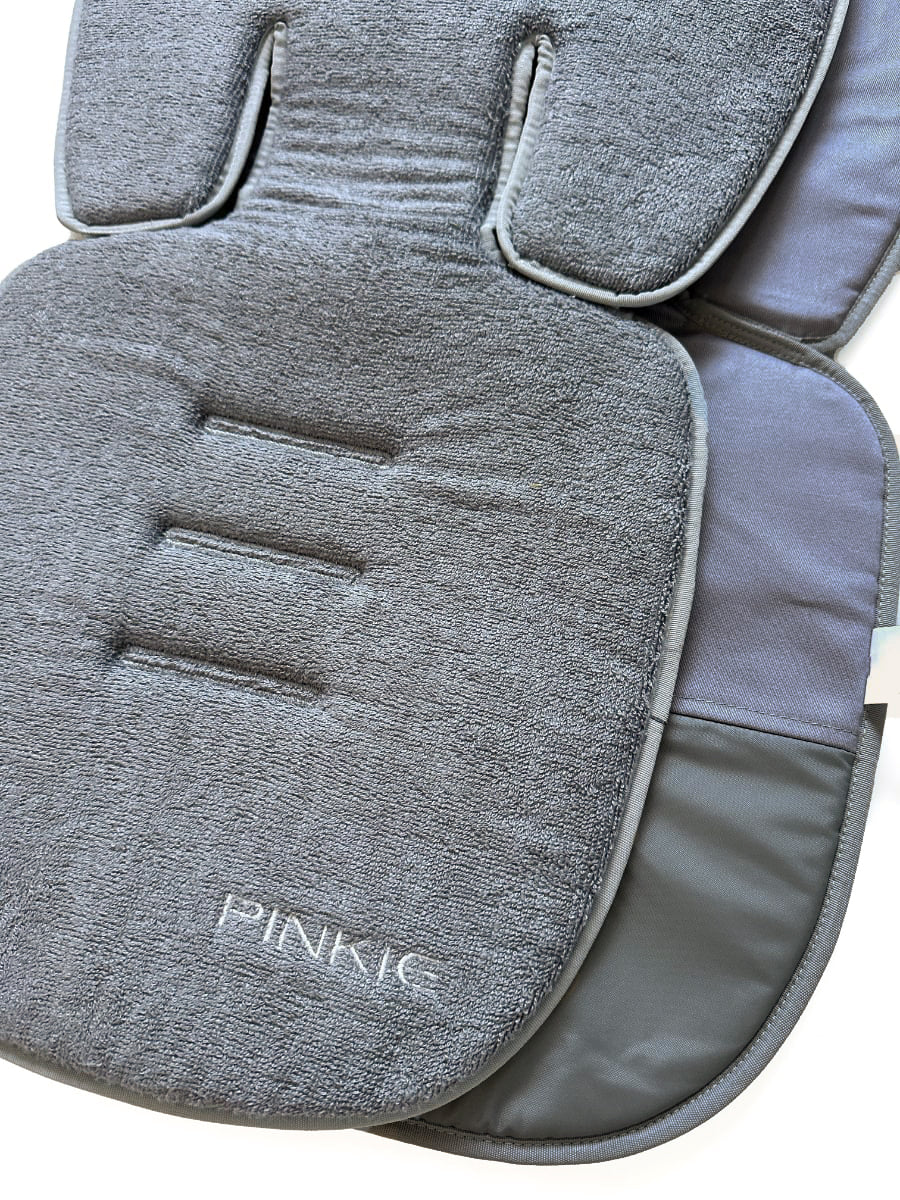 PINKIE Verlängerte Sitzeinlage für den Sommer Bamboo Grey