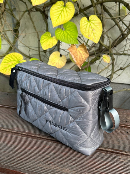 PINKIE Organizer Grey Square Closed