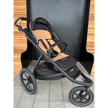 PINKIE Verlängerte Sitzeinlage Shine Gold Camel