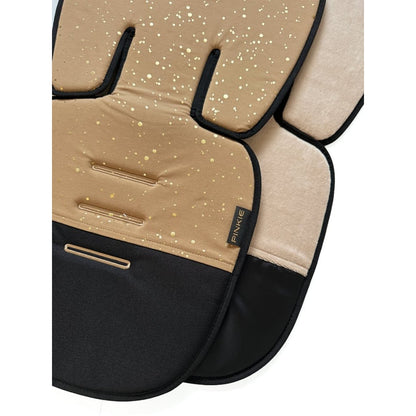 PINKIE Verlängerte Sitzeinlage Shine Gold Camel