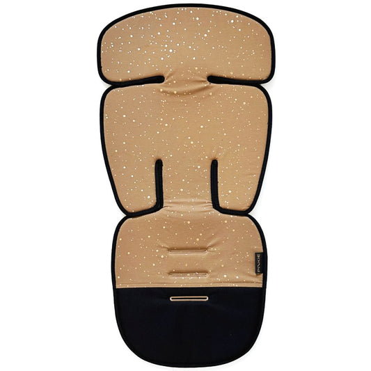PINKIE Verlängerte Sitzeinlage Shine Gold Camel