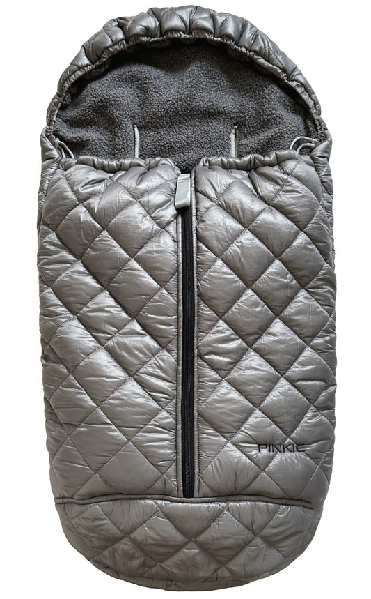 Winterfußsack Pinkie Grey Square-wachsender