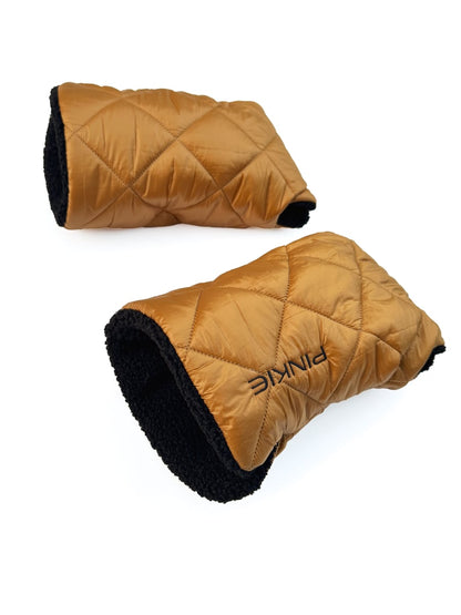 Handschuhe Gold Square