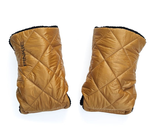 Handschuhe Gold Square