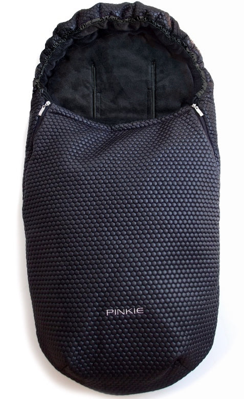 Winterfußsack Pinkie Black Comb