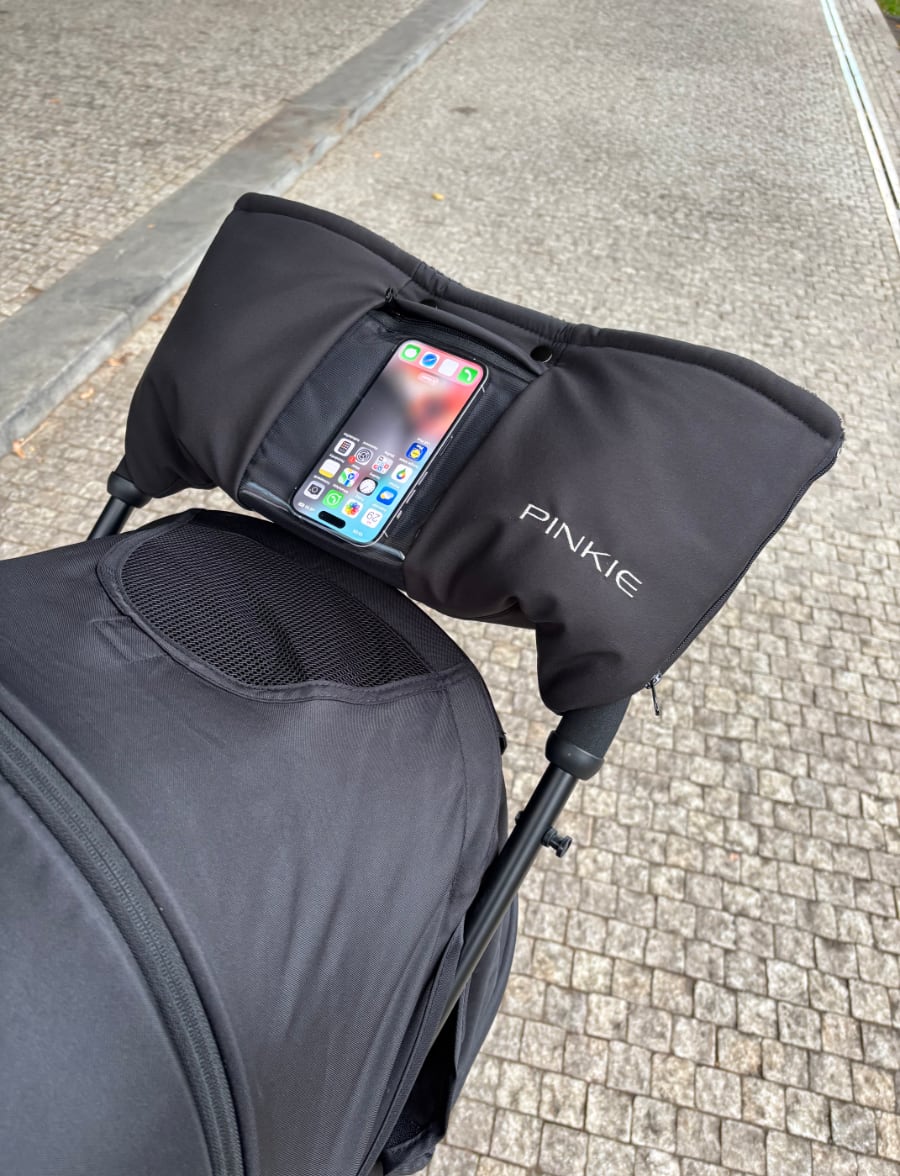 Handwärmer Pinkie Softshell Black Case
