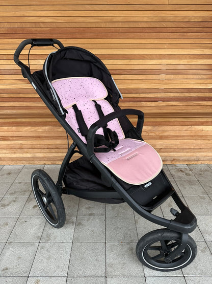PINKIE Verlängerte Sitzeinlage Shine Gold Pink