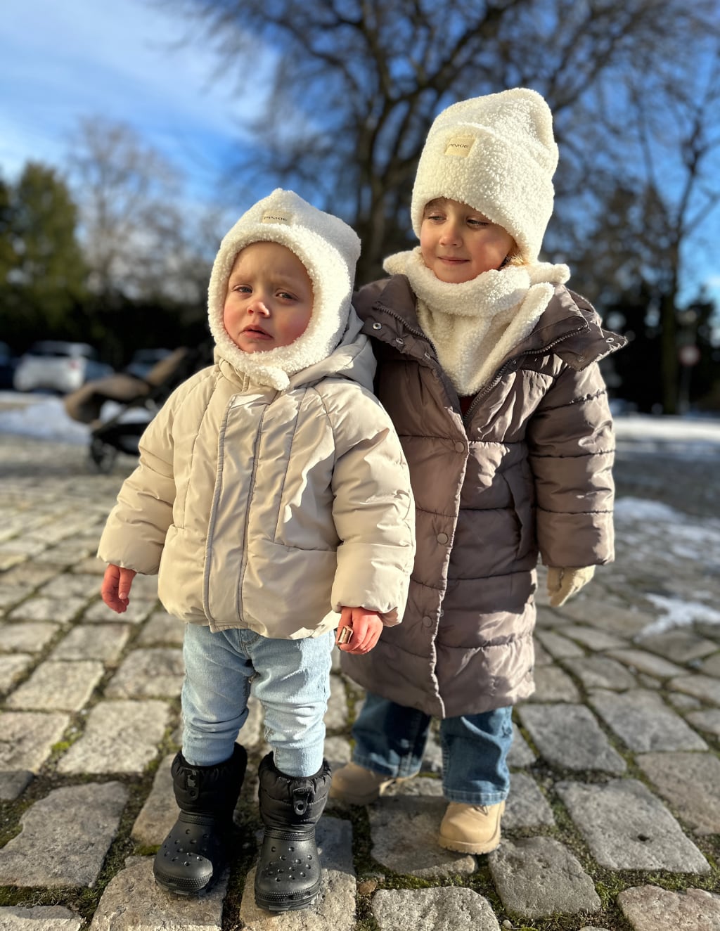 PINKIE Mütze Label Teddy Snow