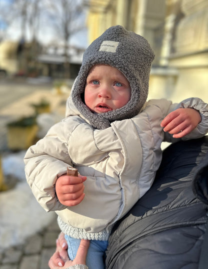 PINKIE Mütze  Teddy Grey