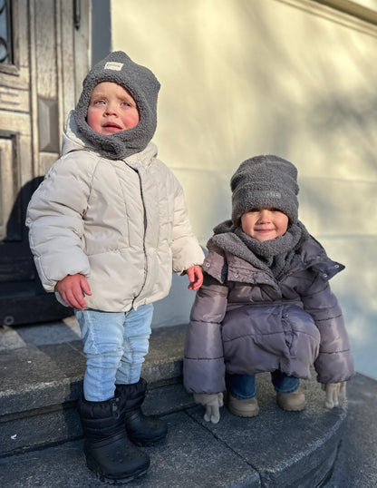 PINKIE Mütze  Teddy Grey