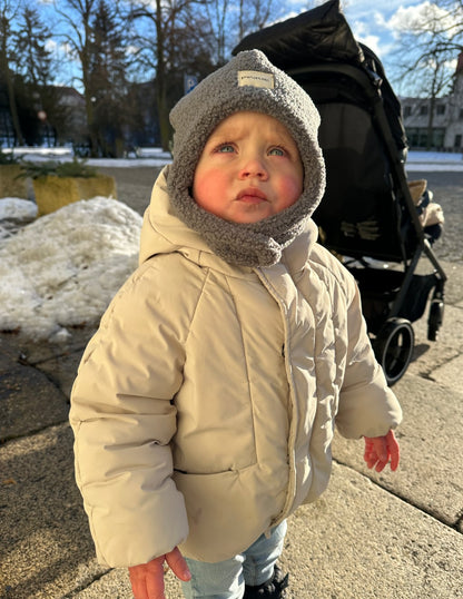 PINKIE Mütze  Teddy Grey