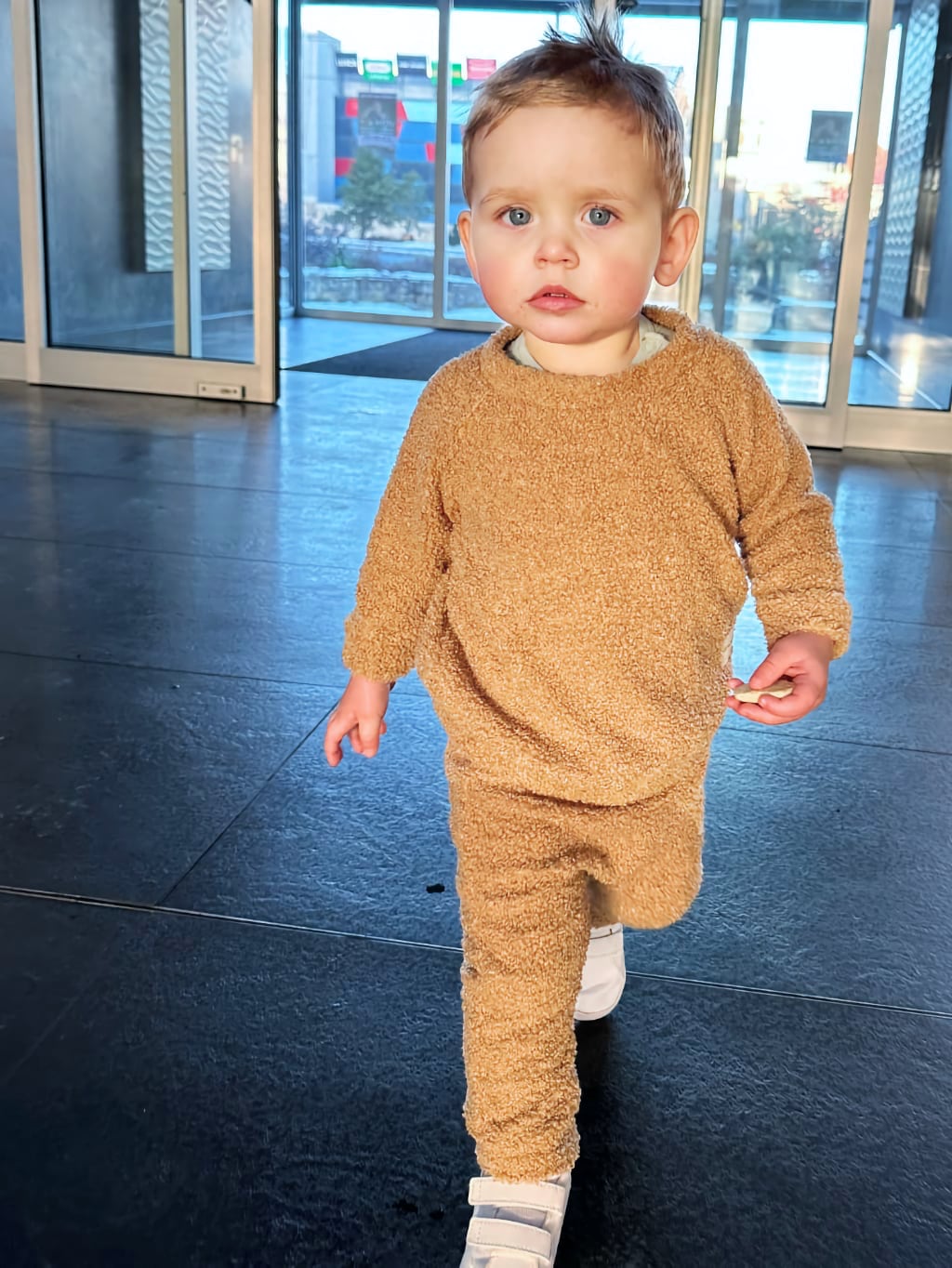 PINKIE Sweatshirt Teddy Brown