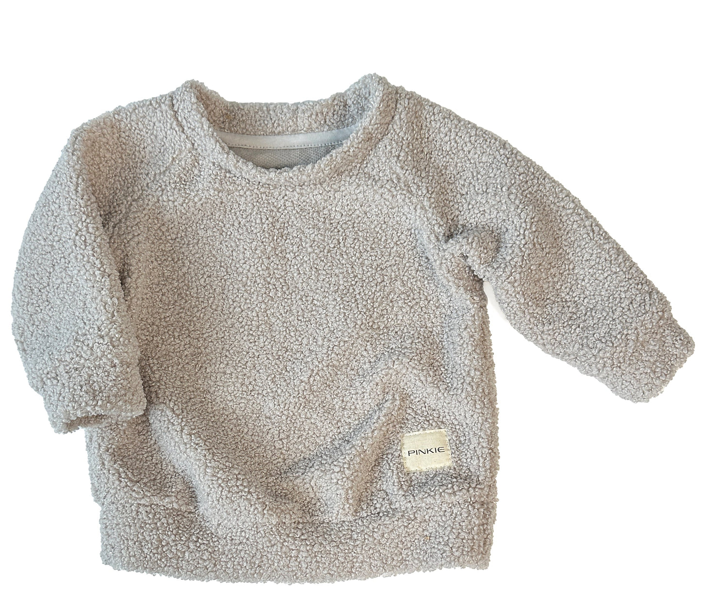 PINKIE Sweatshirt Teddy Light Grey