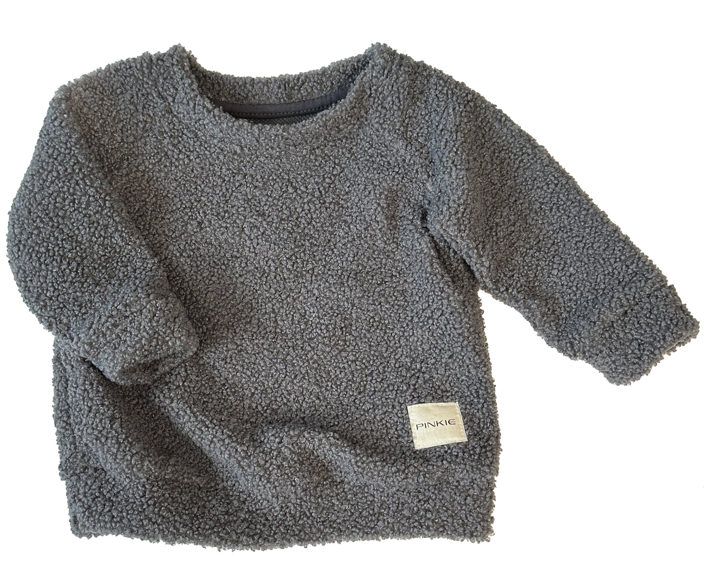 PINKIE Sweatshirt Teddy Grey