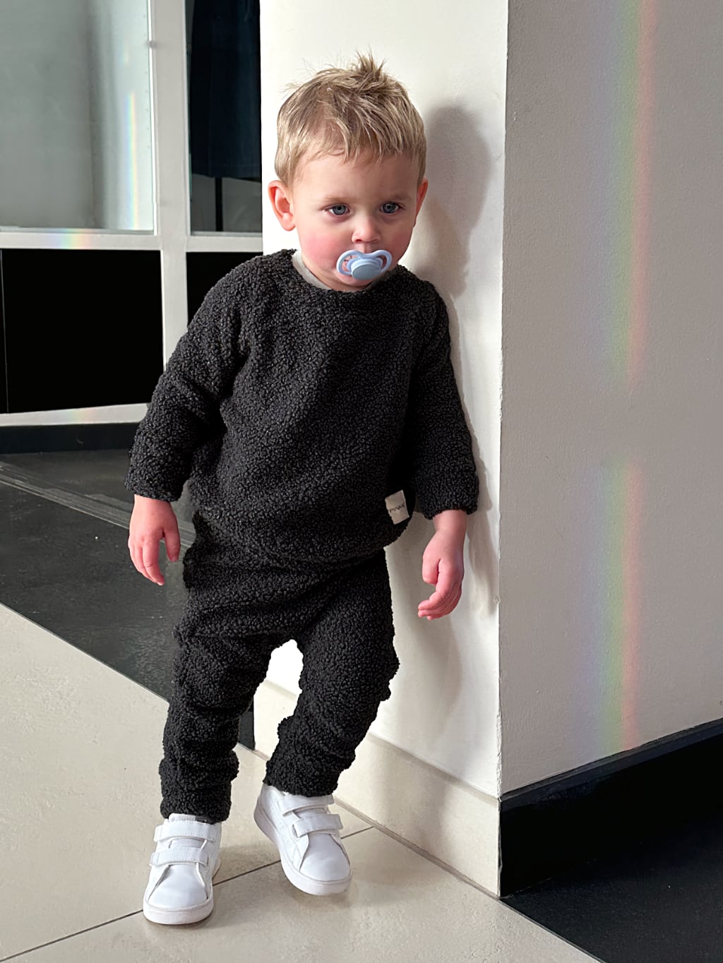 PINKIE Jogginghose Teddy Black