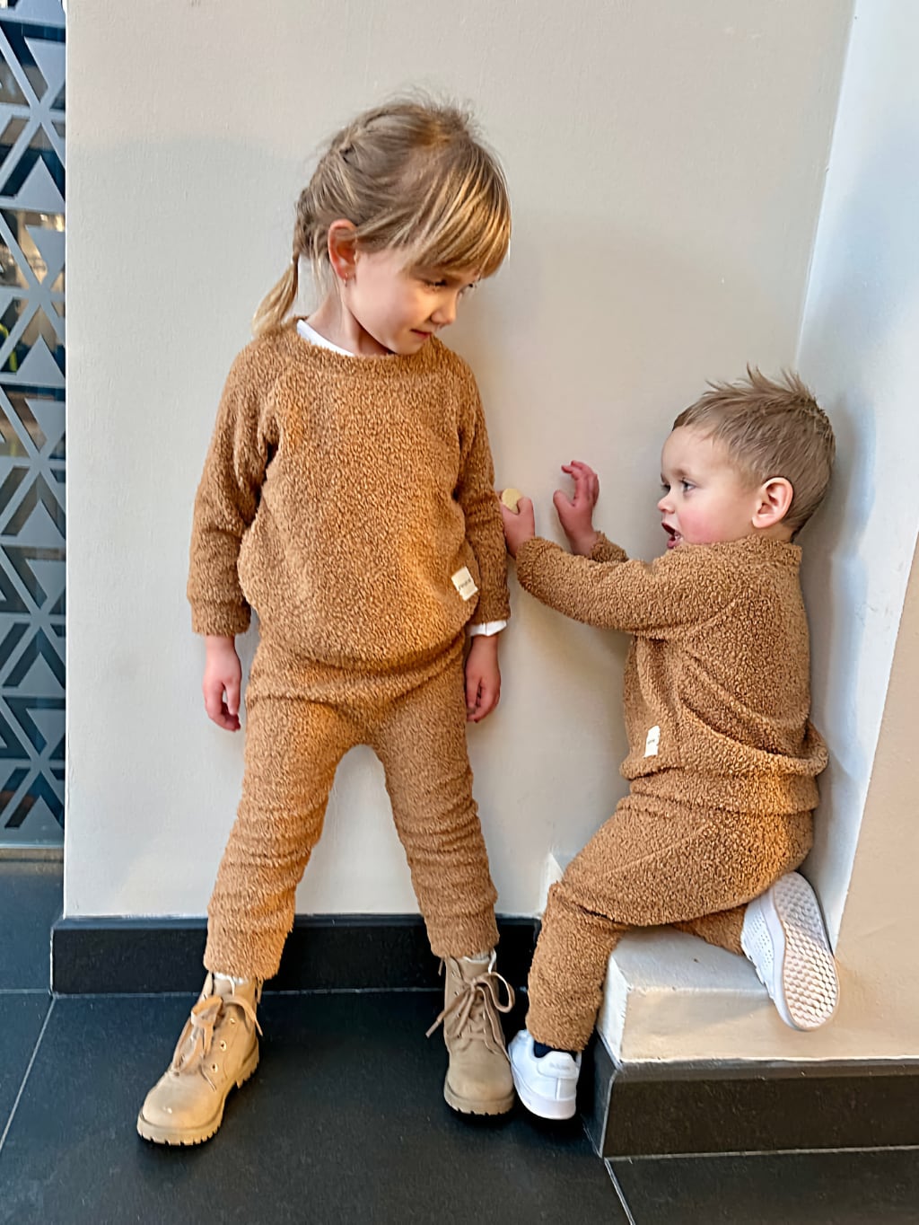 PINKIE Jogginghose Teddy Brown