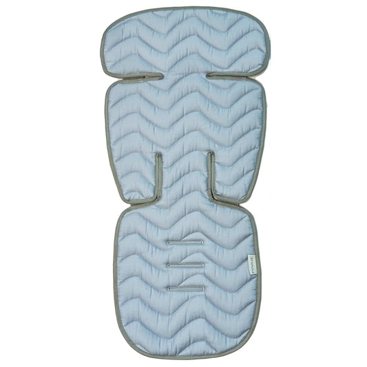 PINKIE Verlängerte Sitzeinlage Bio Wave Blue