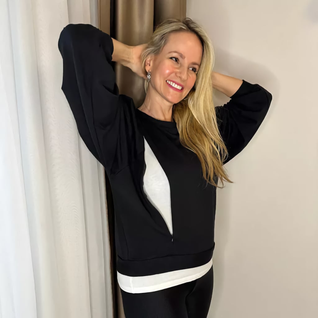 Stillpullover Modal Black Variante / Größe: velikost XL (sedí 40 - 42)