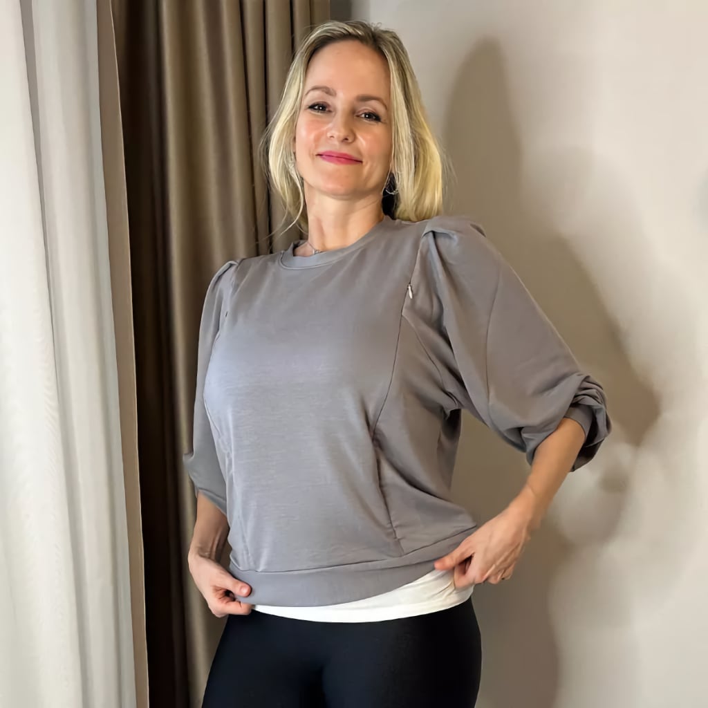 Stillpullover Modal White Variante / Größe: velikost M - L (sedí 38 - 40)
