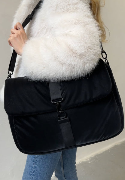 PINKIE Handtasche/Wickeltasche Dark Black M